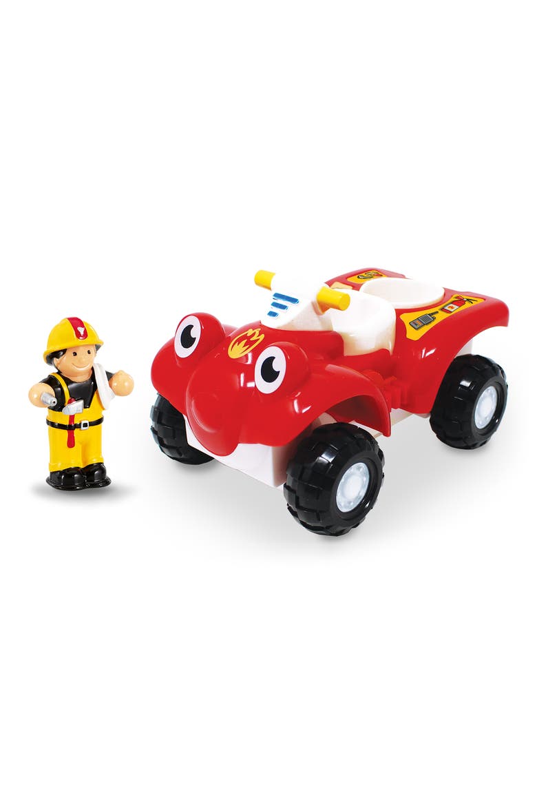 Fire Buggy Bertie Toy, Alternate, color, RED / YELLOW
