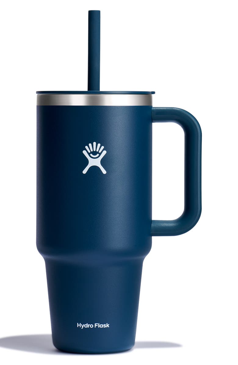 Hydro Flask 40-Ounce All Around<sup>™</sup> Travel Tumbler, Main, color, Indigo