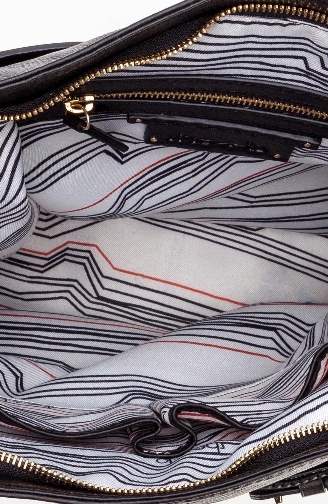 She + Lo 'Silver Lining' Leather Hobo (Women) | Nordstrom