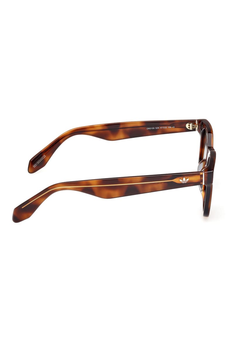 47MM Round Sunglasses, Alternate, color, DARK HAVANA / GREEN