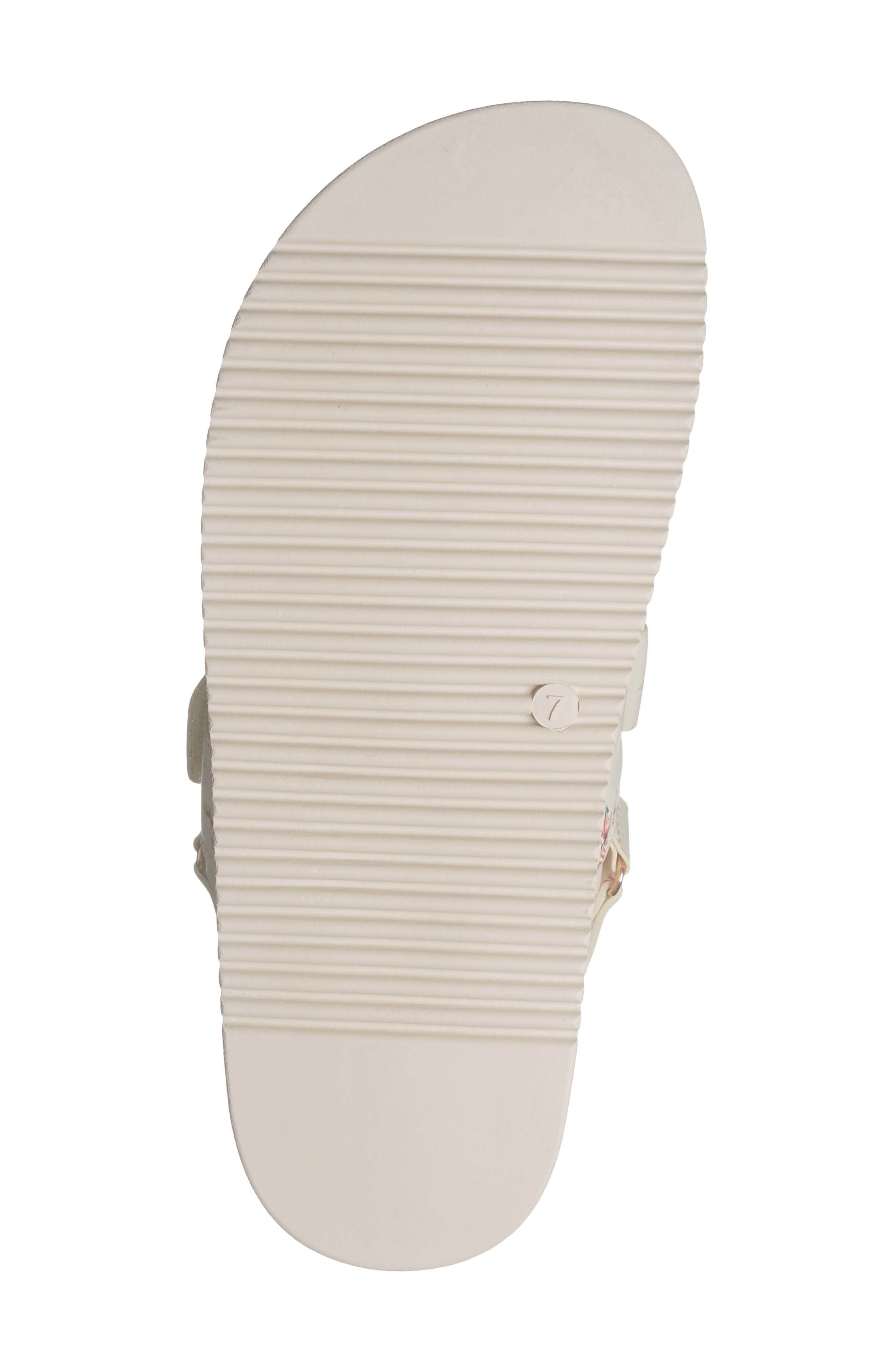 Alaska Flat Sandal, Alternate, color, IVORY