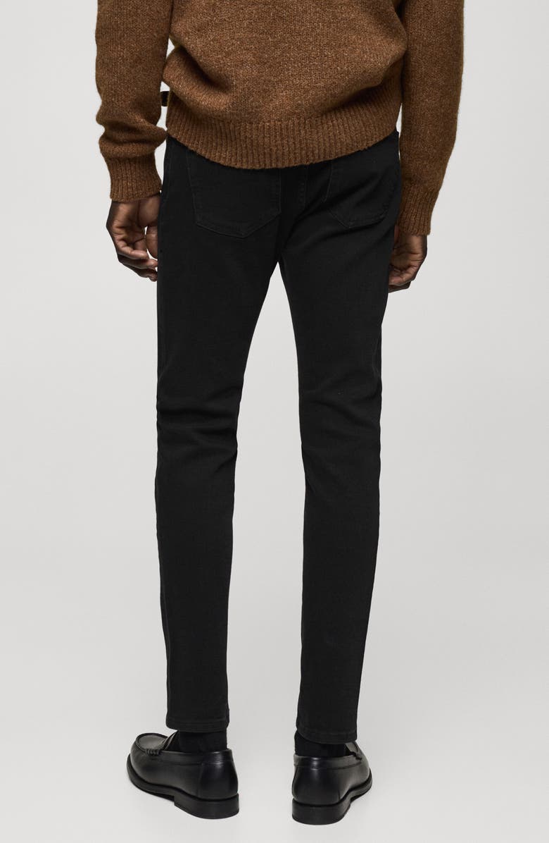 MANGO Jude Skinny Fit Stretch Denim Jeans, Alternate, color, 