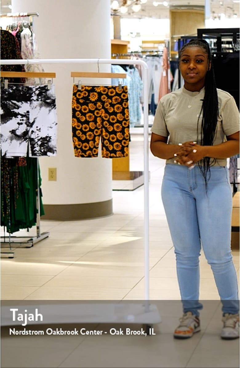 Kids' High Waist Bike Shorts Two-Pack, sales video thumbnail