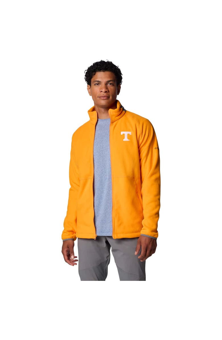 Columbia Men's Columbia  Tennessee Orange Tennessee Volunteers Flanker IV Fleece Raglan Full-Zip Jacket, Alternate, color, 