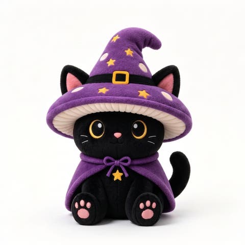 Halloween Plush Stuffed Animal Cute Spooky Plush Toy Soft Halloween Gift for Kids