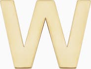 Oradina 14K Gold Initial Reaction Single Stud