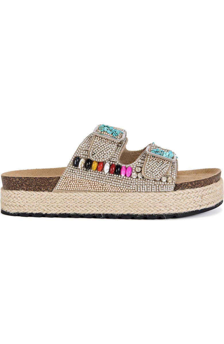 AZALEA WANG Kaylum Two-Strap Platform Sandal, Alternate, color,