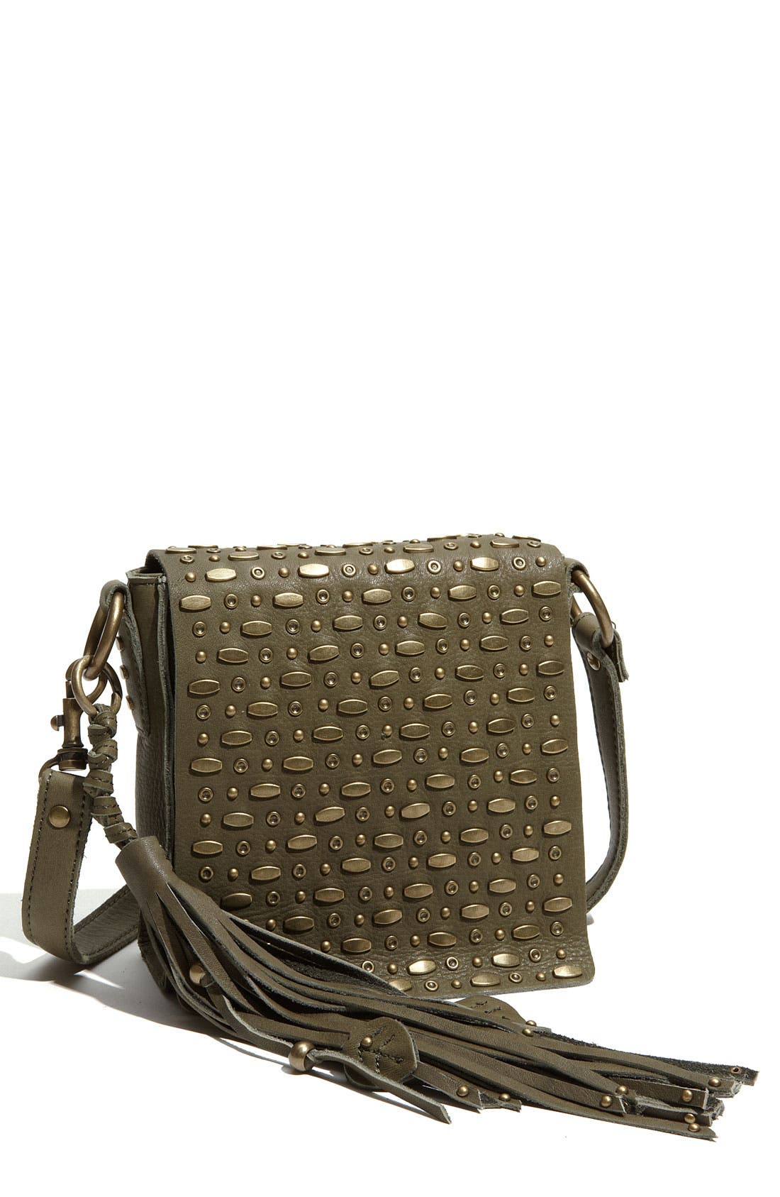 'Nolita' Crossbody Flap Bag, Main, color, ARMY