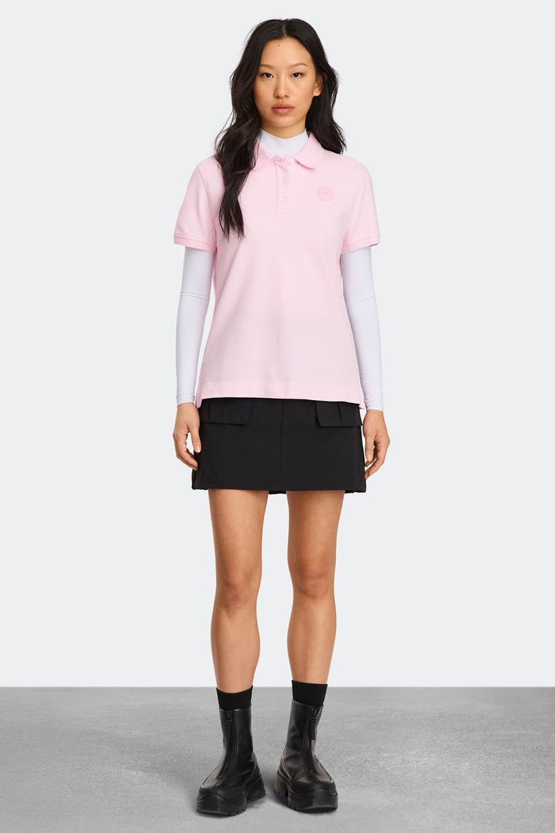 Almira Polo, Alternate, color, Bloom Pink