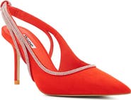 Dune London Cinematic Pointed Toe Slingback Pump