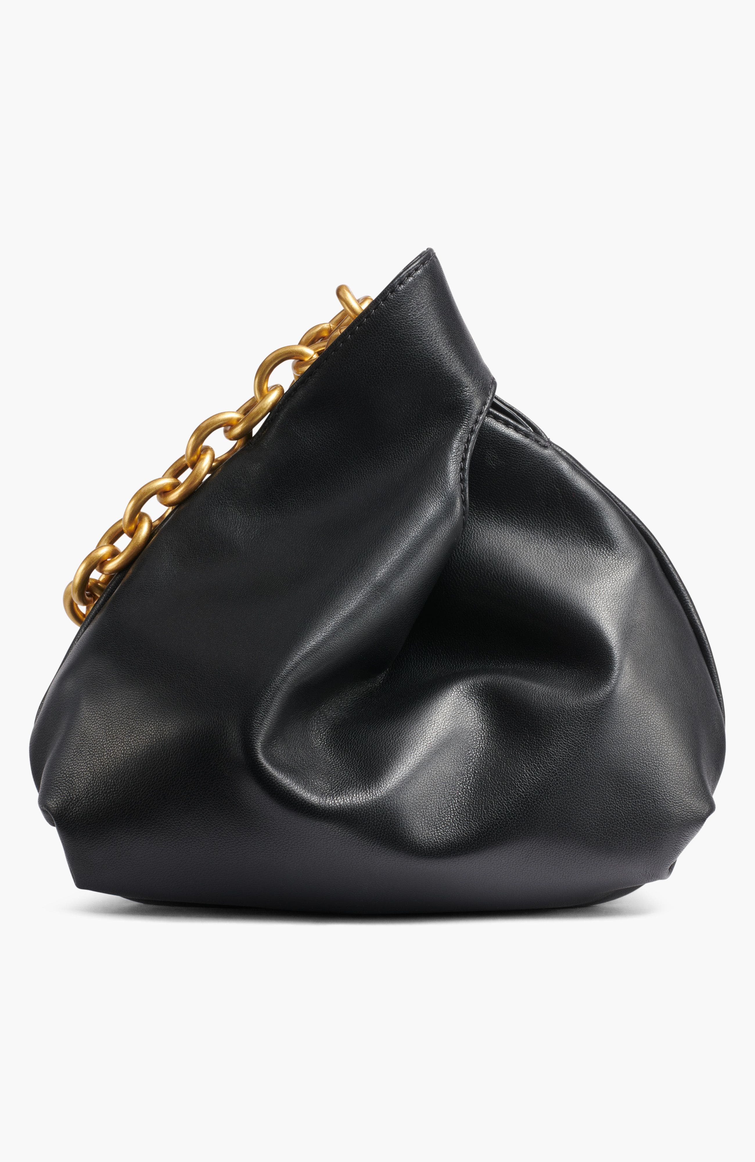 Donna Karan New York Lawrence Wristlet, Alternate, color, Black/Gold