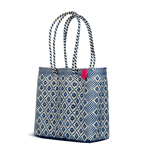 Tin Marin Mixte Woven Tote In Multi