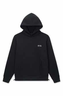 RtA Jordan Black Stamp Logo Hoodie