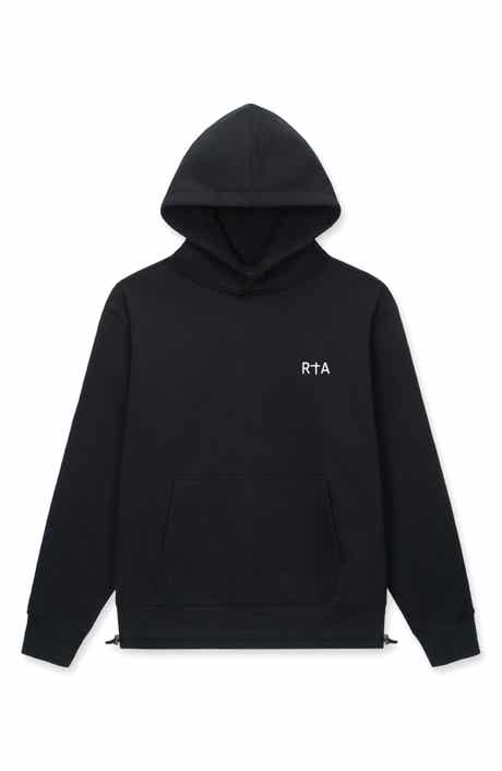 RtA Jordan Black Stamp Logo Hoodie