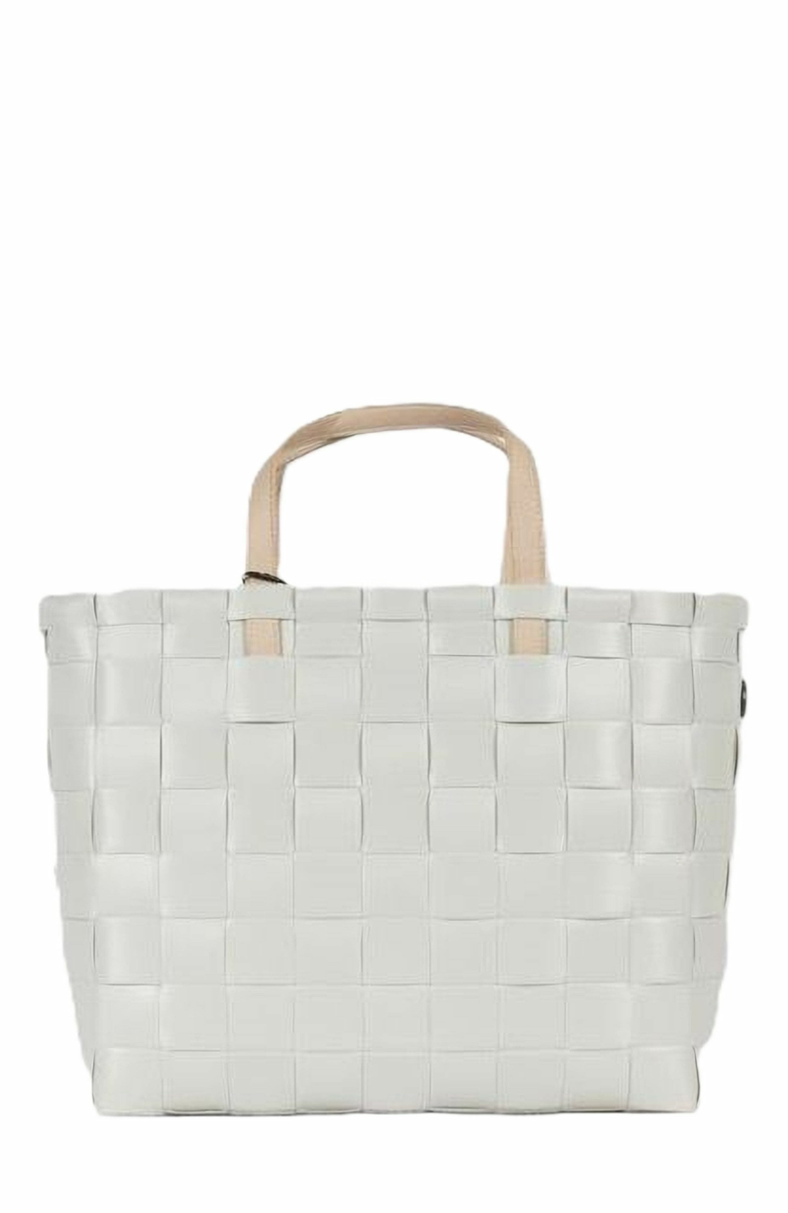 Petite Recycled Plastic Handbag, Alternate, color, Misty Grey