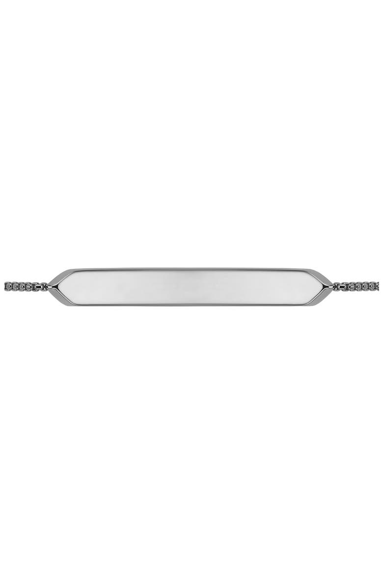 Baja Skinny Pavé Diamond Bracelet, Alternate, color, SILVER