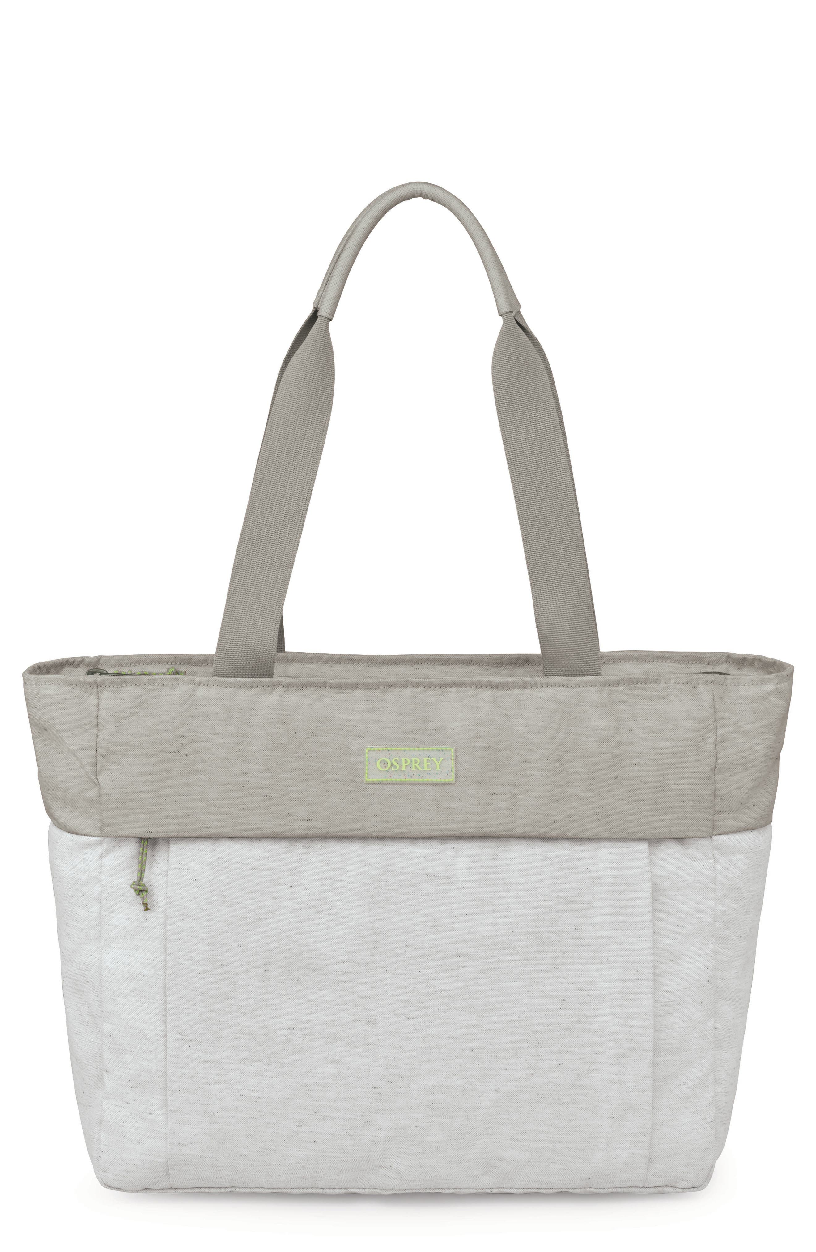 Osprey Arcane Earth Recycled Canvas Tote Bag, Main, color, Pediment Grey Block