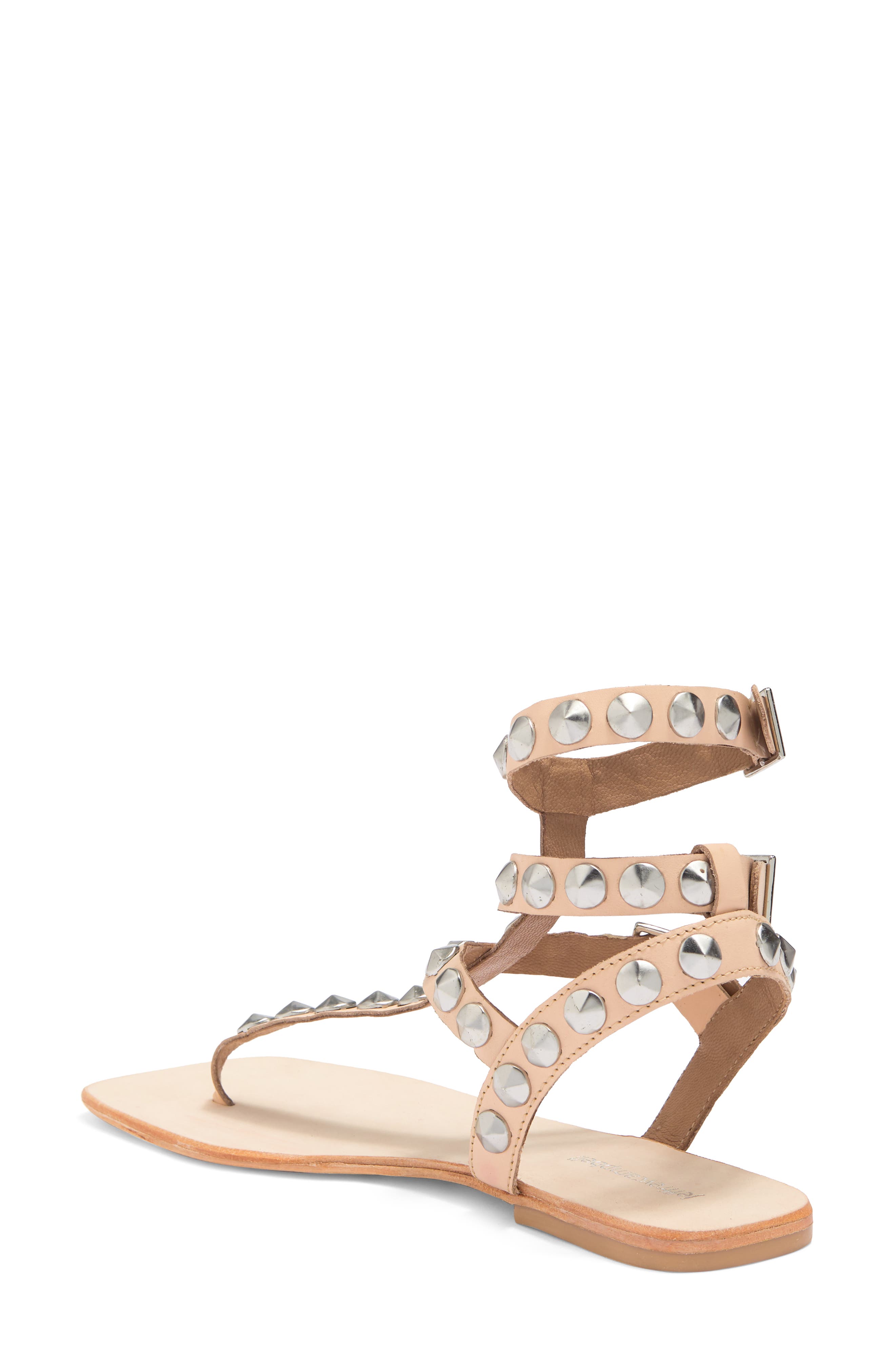 Jeffrey Campbell Demonica Studded Gladiator Sandal, Alternate, color, 