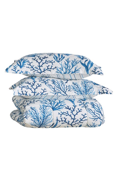 Reversible Print Comforter Set