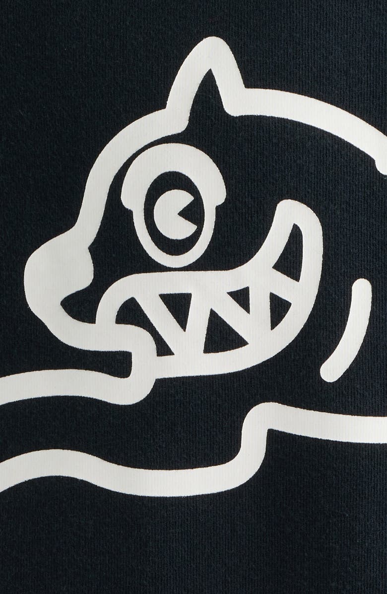 ICECREAM Run Logo Cotton French Terry Hoodie, Alternate, color, Black