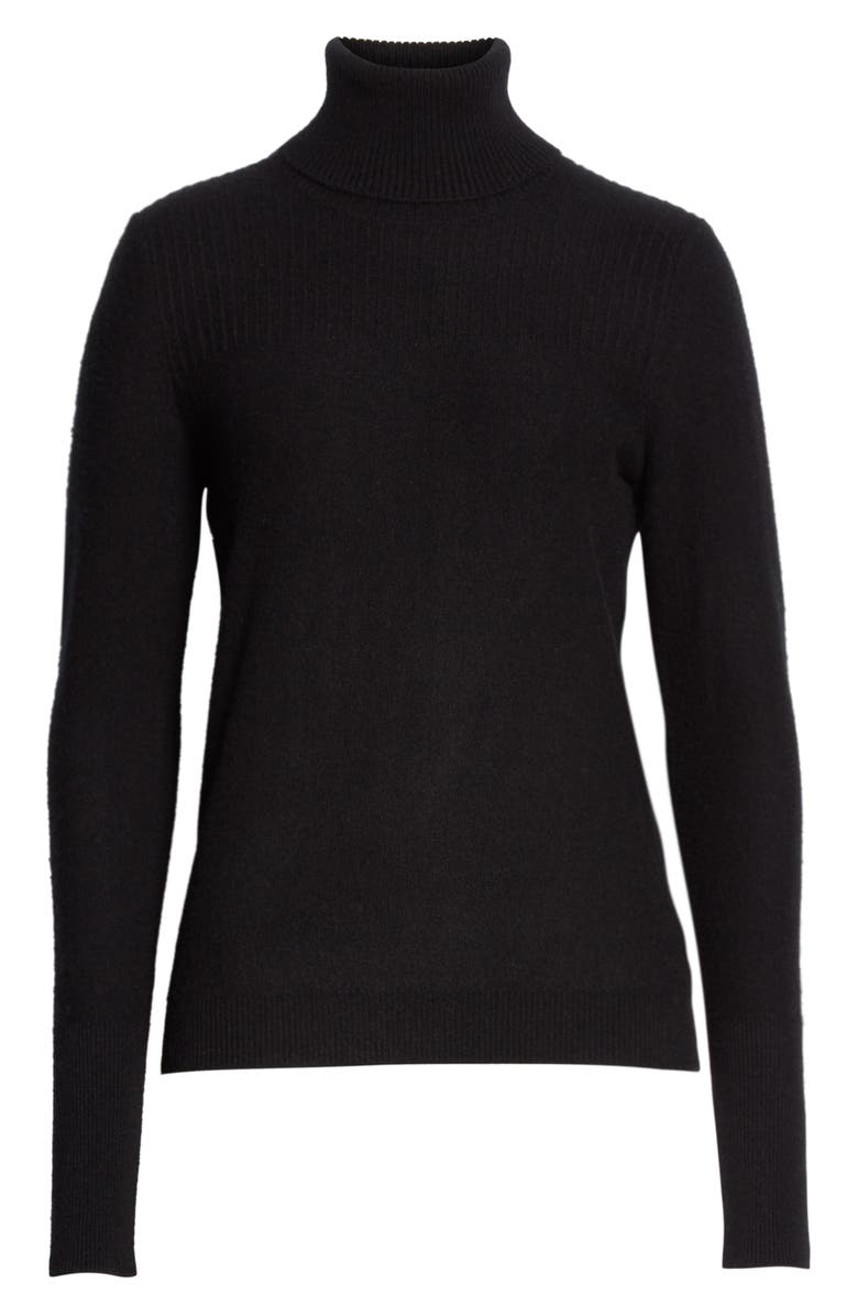 Veronica Beard Kressy Cashmere Turtleneck Sweater, Alternate, color, 