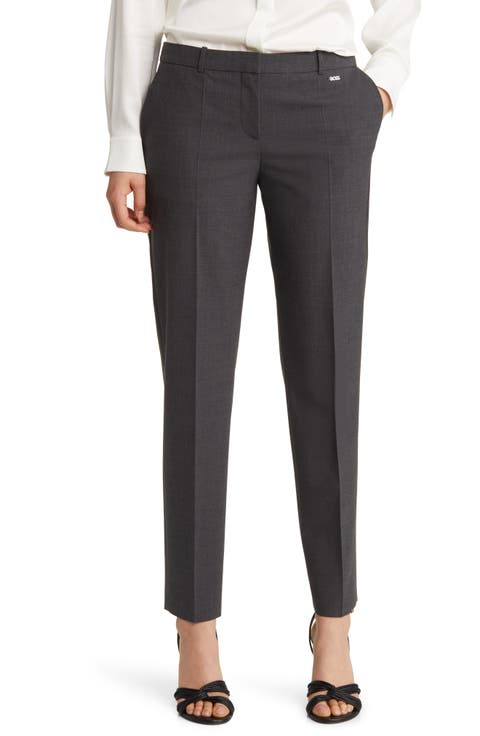 Tiluna Stretch Wool Slim Fit Trousers