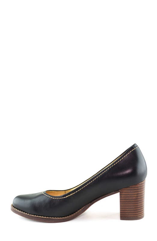 Marc Joseph New York NYC Leather Pump, Alternate, color, Black Napa