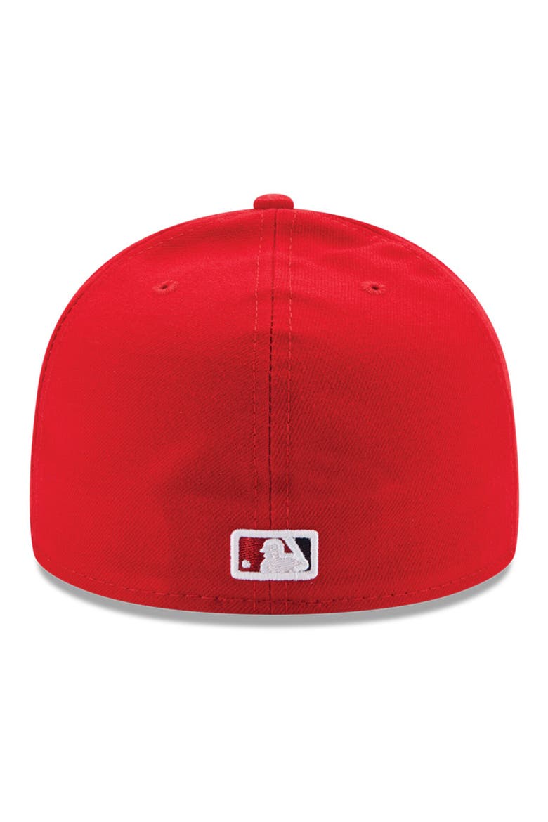 Youth New Era Red Washington Nationals Authentic Collection On-Field Game 59FIFTY Fitted Hat, Alternate, color, RED