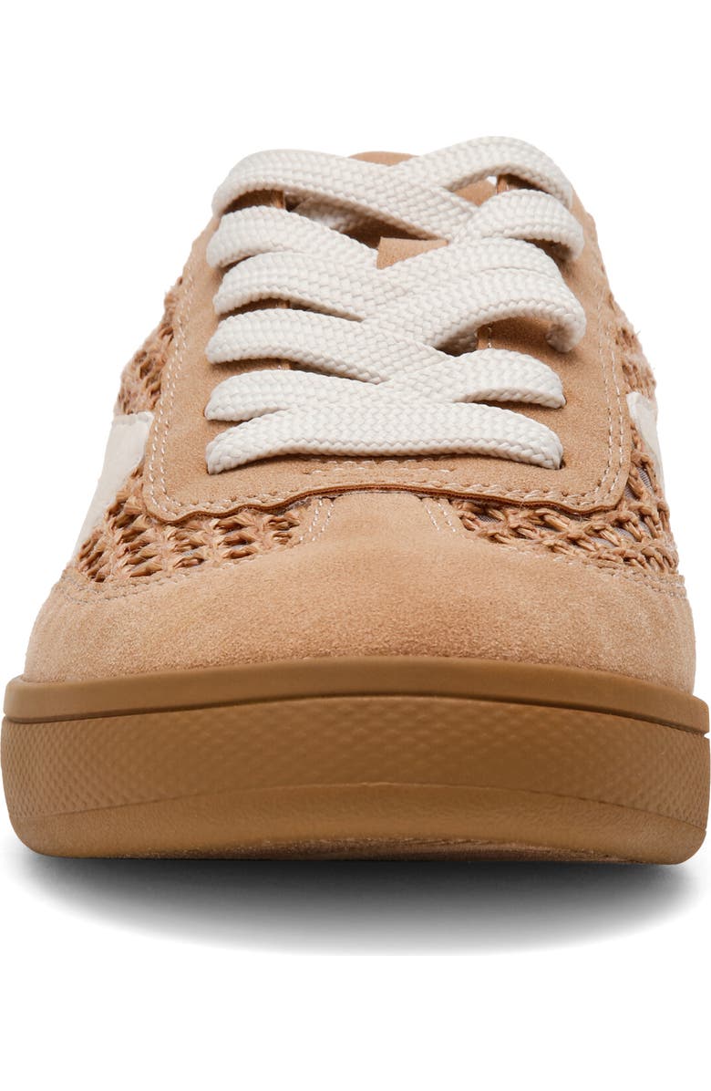 DV by Dolce Vita Vitally Faux Shearling Lined Mule Sneaker, Alternate, color, Camel Woven