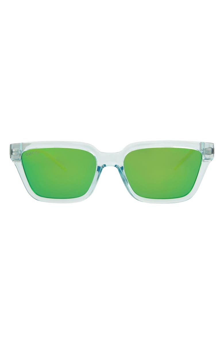 Gucci 55mm Square Sunglasses, Main, color,