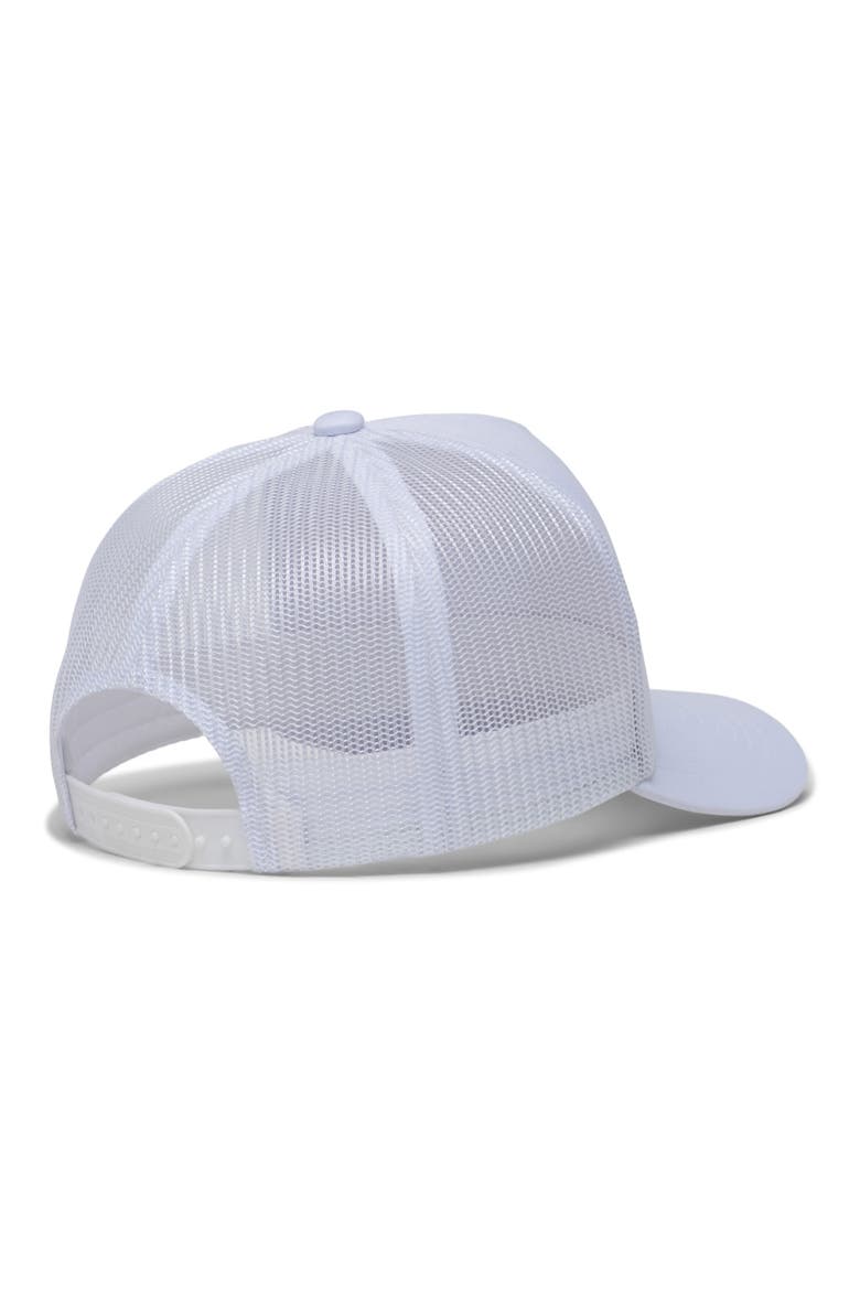 Whaler Mesh Trucker Hat, Alternate, color, WHITE