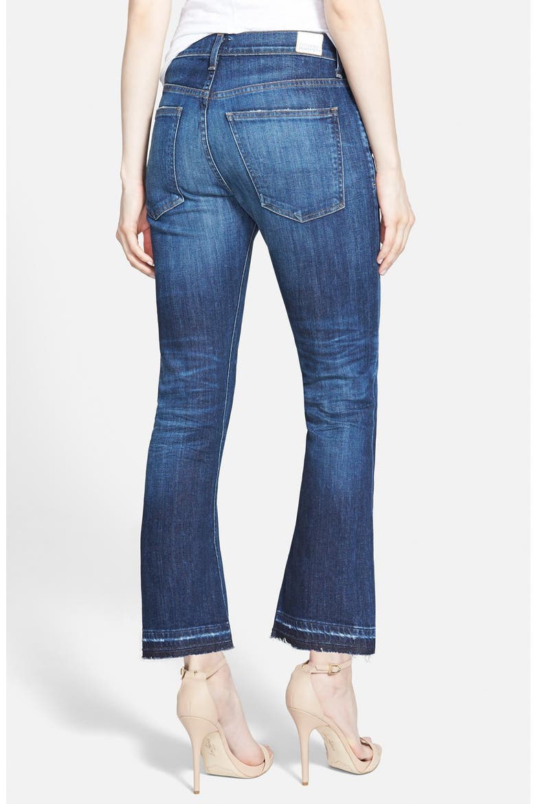 'Drew' Crop Flare Jeans, Alternate, color, WATERFRONT