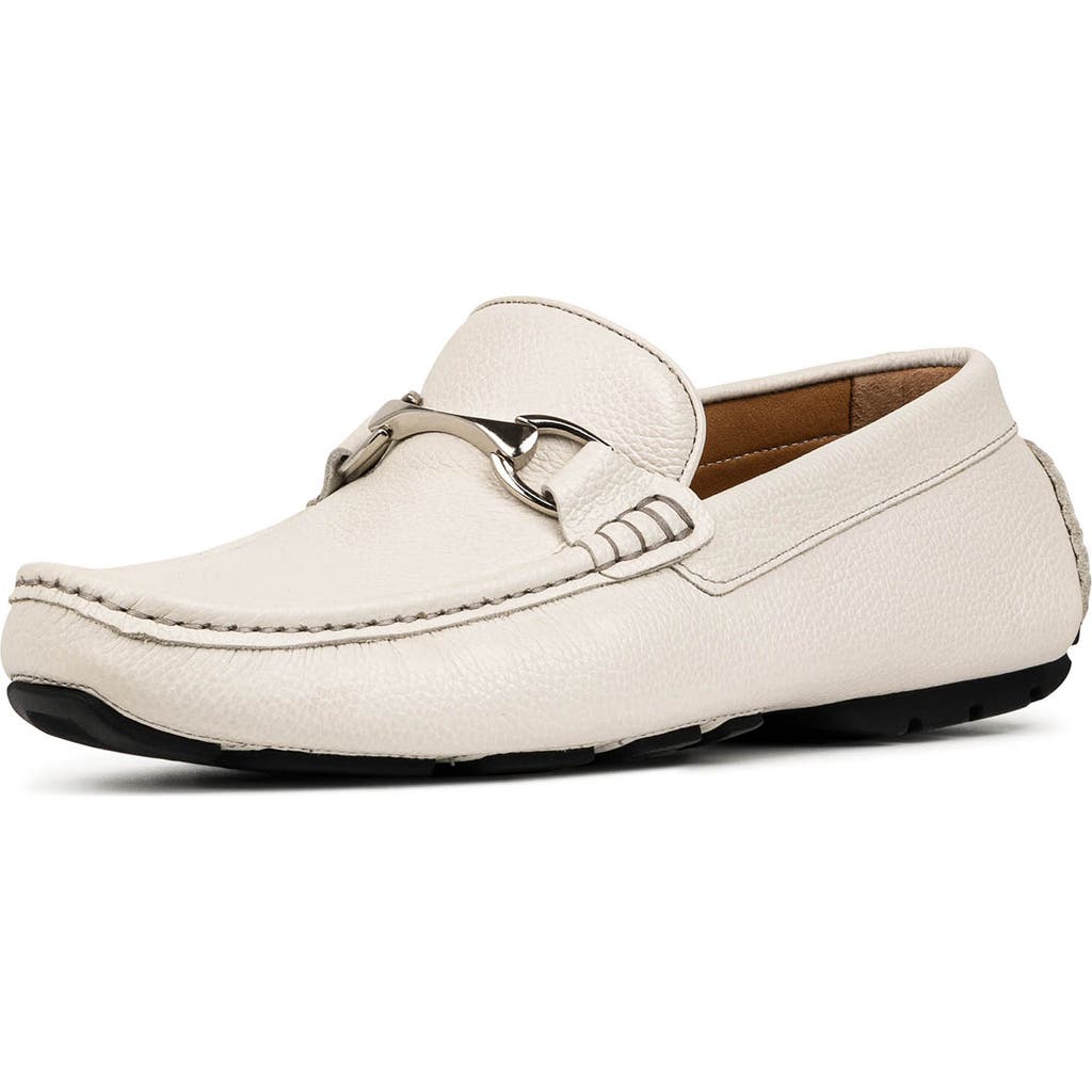 Donald Pliner Dorion Bit Loafer In Off White