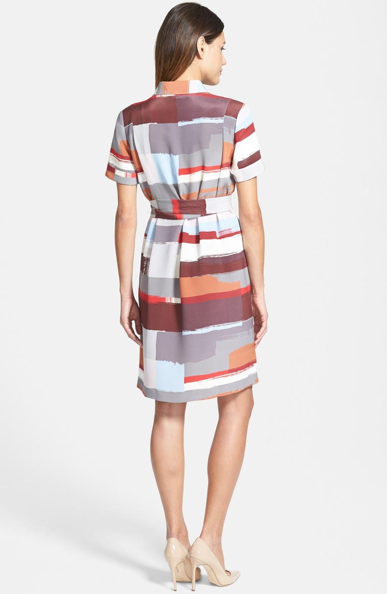 Classiques Entier<sup>®</sup> Print Silk Shirtdress, Alternate, color, 