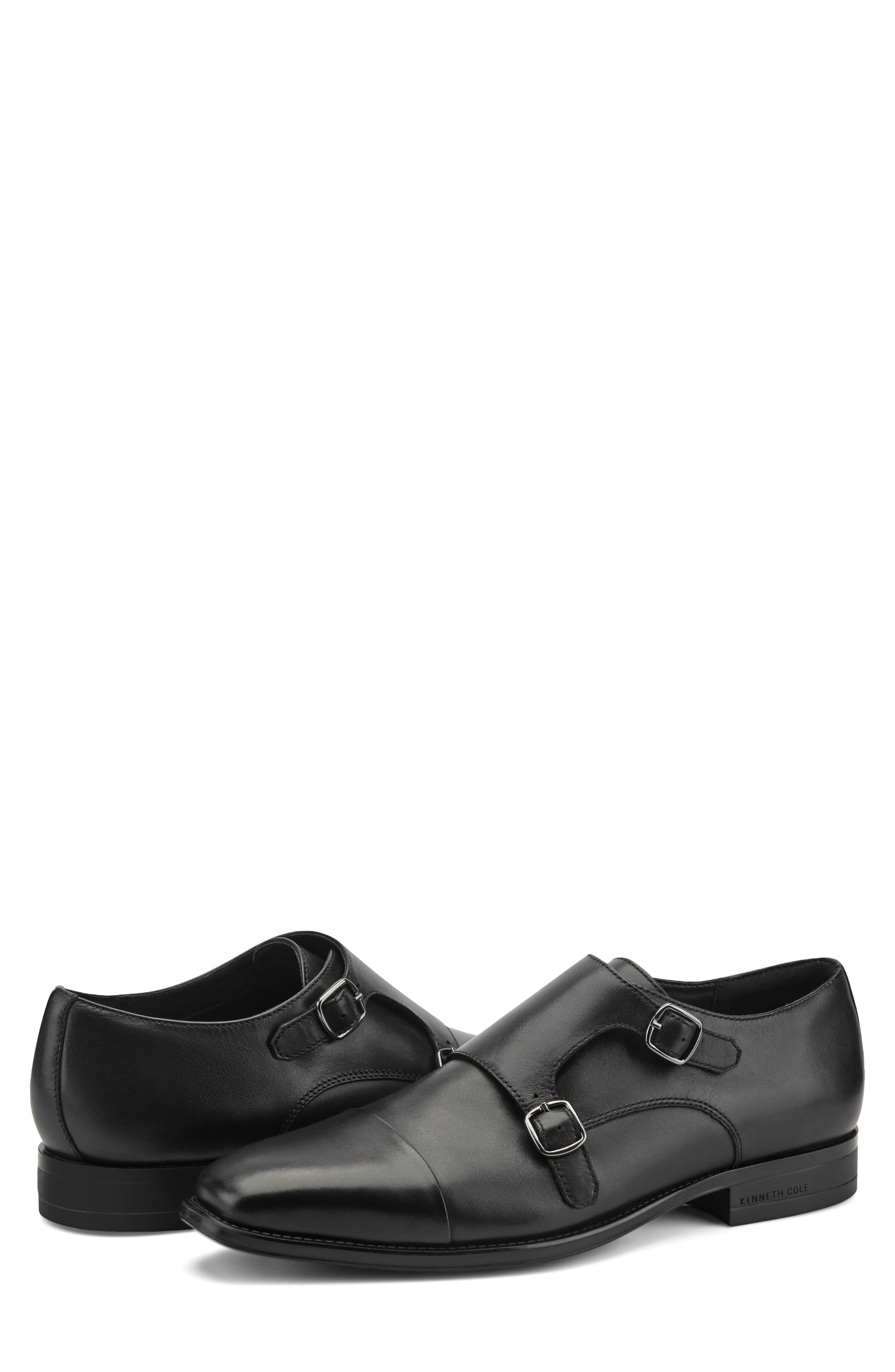 Kenneth Cole New York Charles Double Monk Strap Shoe, Alternate, color, 