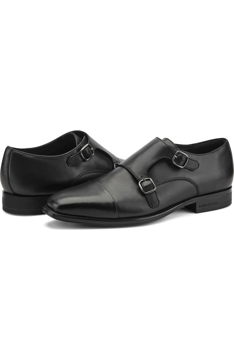 Kenneth Cole New York Charles Double Monk Strap Shoe, Alternate, color,