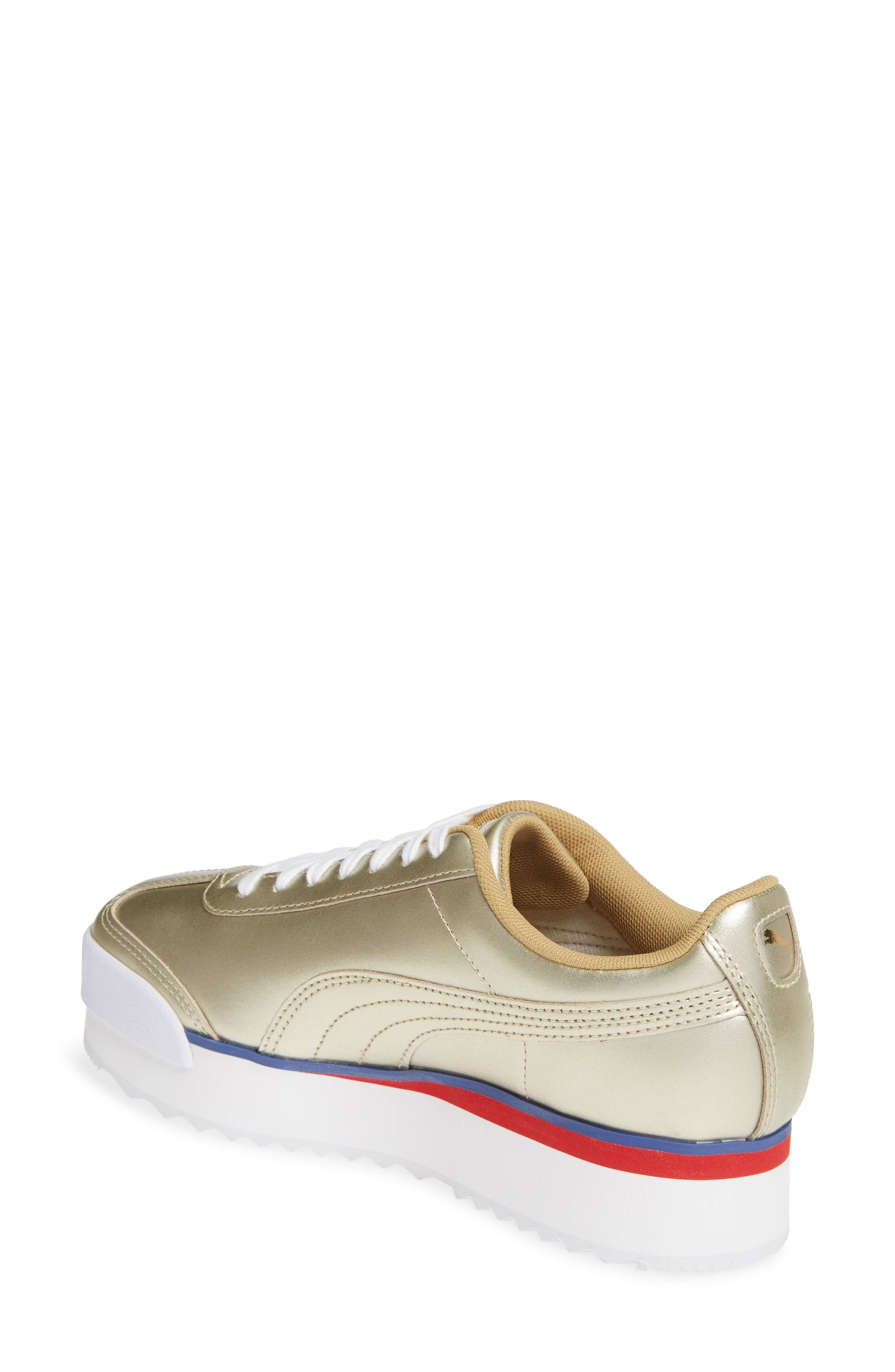 PUMA Roma Amor MixMetal Platform Sneaker, Alternate, color, 