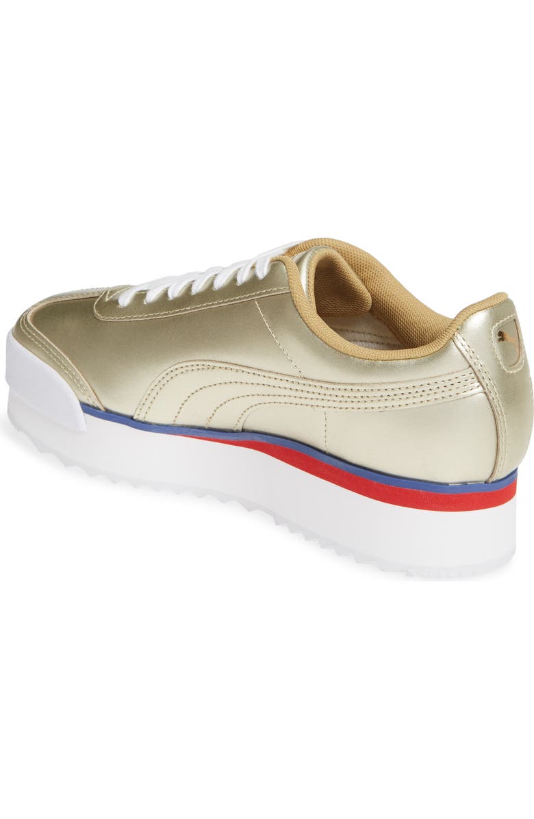 PUMA Roma Amor MixMetal Platform Sneaker, Alternate, color,
