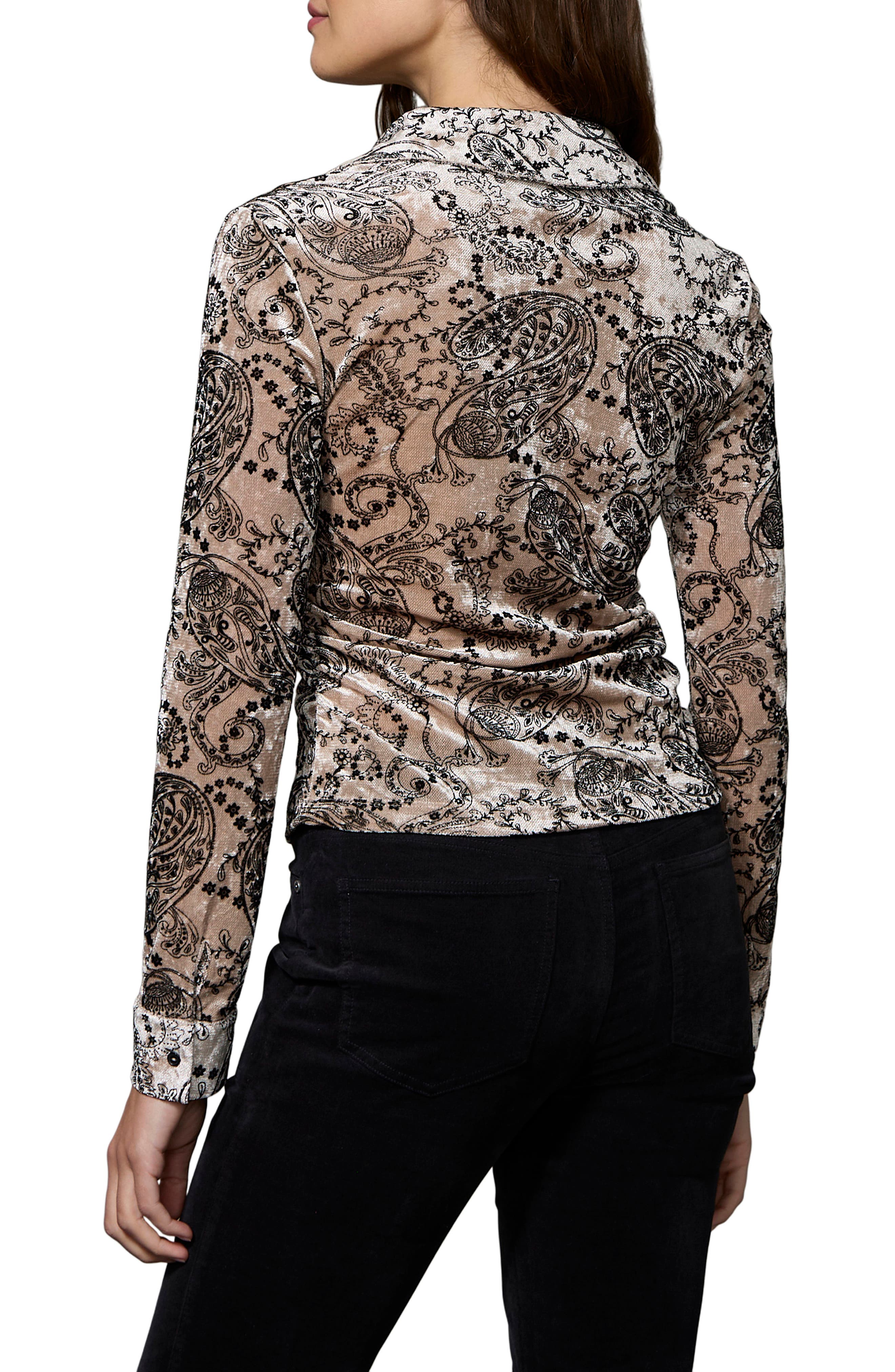 Sanctuary Juno Button Front Mesh Top (Women) | Nordstrom