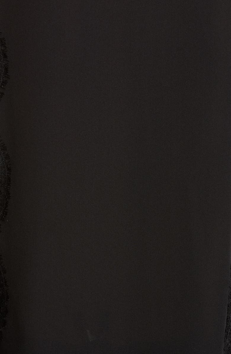 Tailored by Rebecca Taylor Lace Detail Silk Blouse, Alternate, color, 