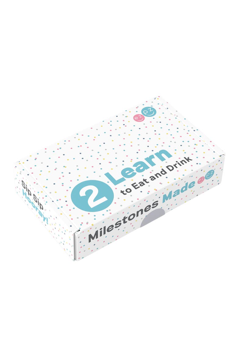Kit 2 - Learn to Eat & Drink Tools, Alternate, color, PEWTER