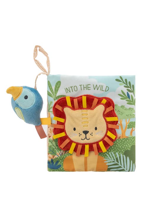 Soft Fabric Book with Squeak Toy