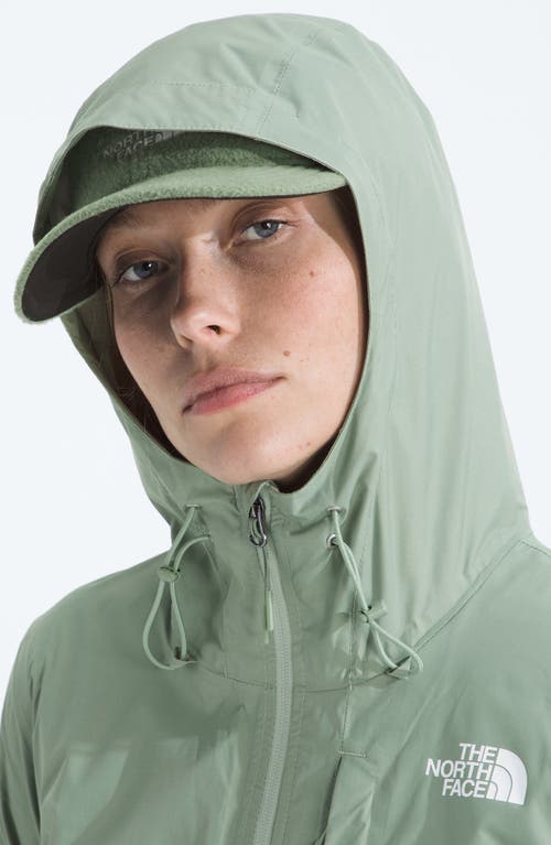 The North Face Alta Vista Hooded Water Repellent Jacket In Green