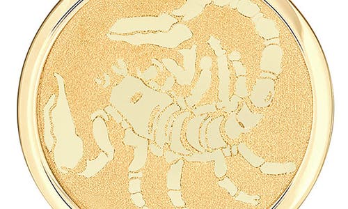 Frankie & Zoe Scorpio Pendant Necklace In Gold