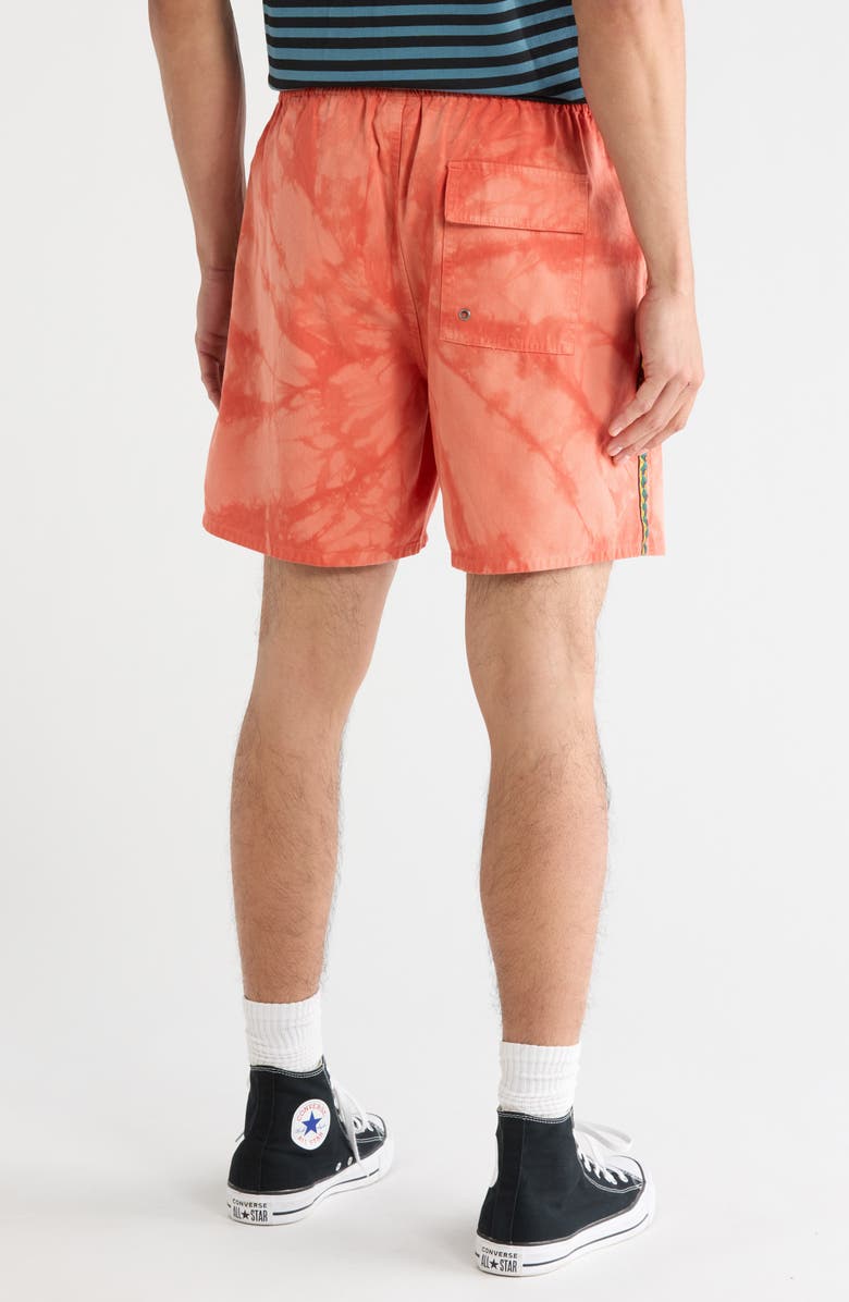 Gotcha Cortez Print Drawstring Shorts, Alternate, color, Canyon Sunset