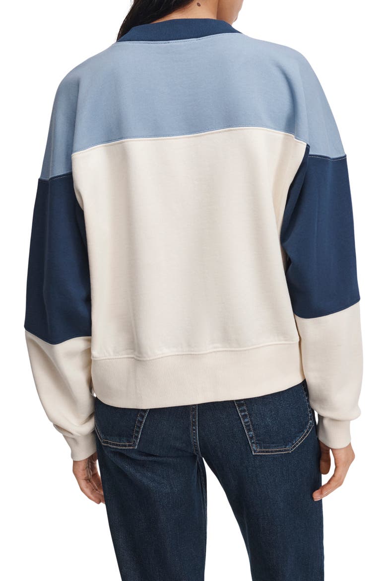 The Everyday Terry Sweatshirt, Alternate, color, BLUE MULTI
