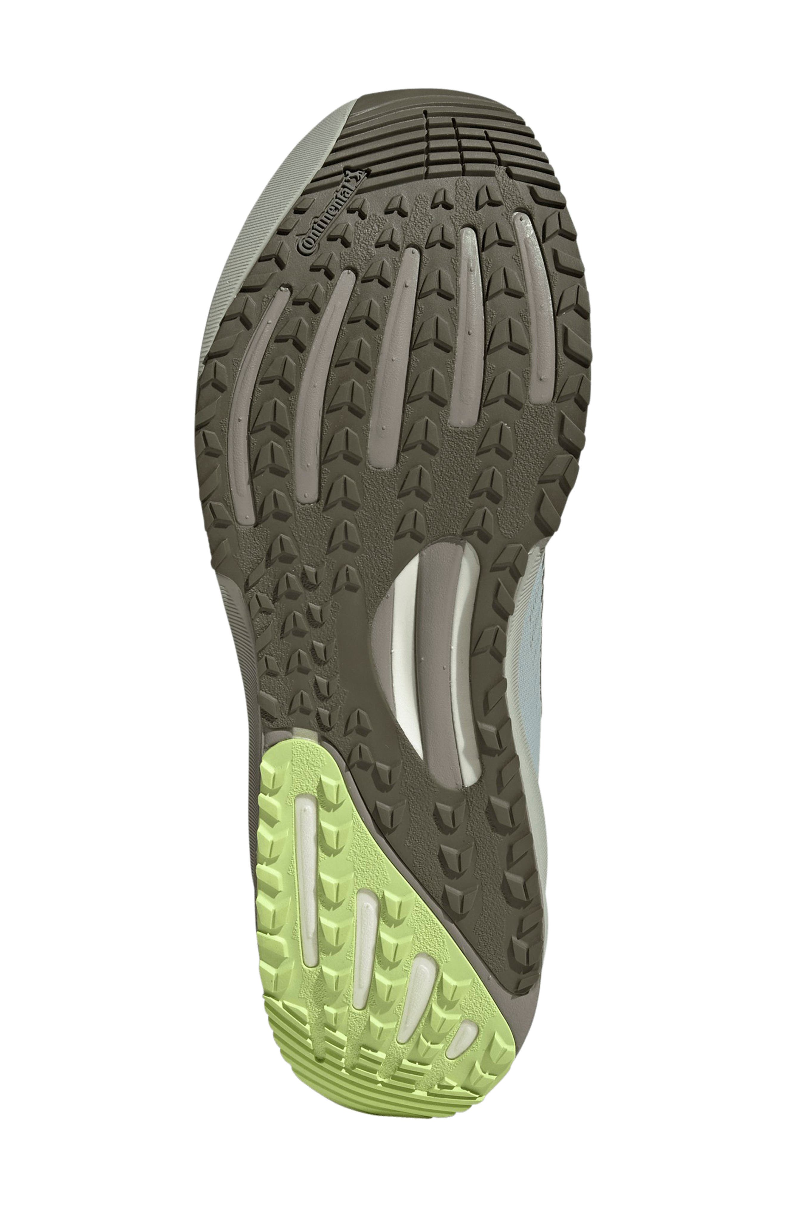 adidas Supernova Rise GTX Gore-Tex<sup>®</sup> Waterproof Running Shoe, Alternate, color, Silver/ Silver Metallic/ Olive