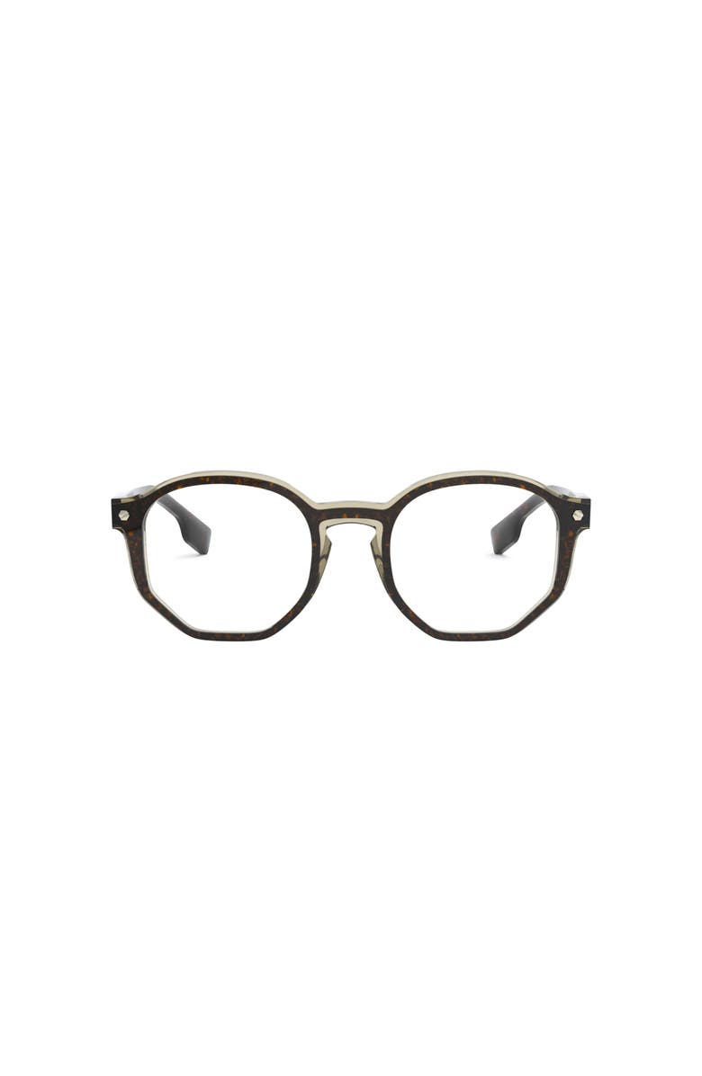 Burberry 50mm Irregular optical glasses, Alternate, color, Grey
