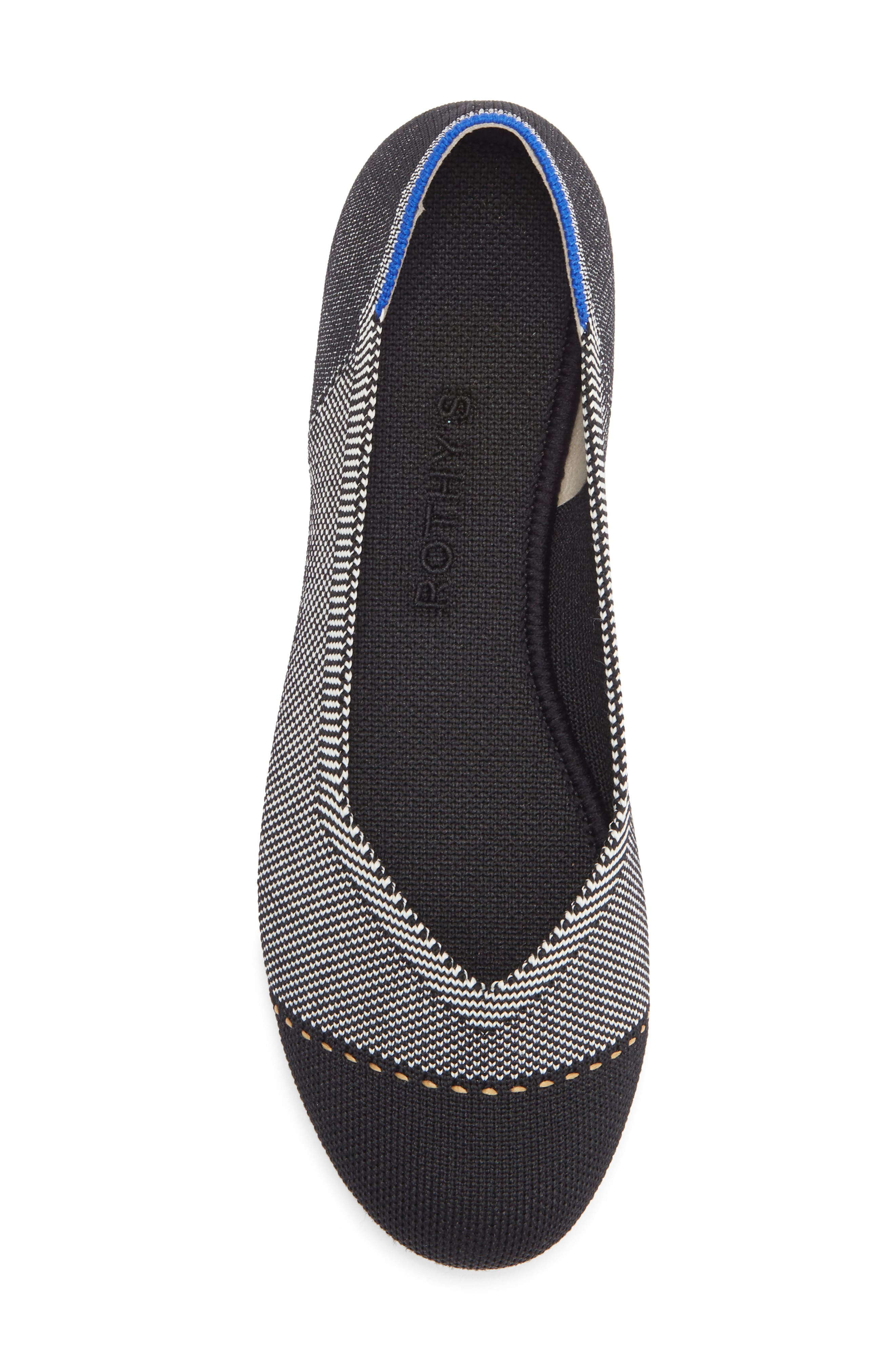 The Round Toe Flat, Alternate, color, GREY MIST CAPTOE