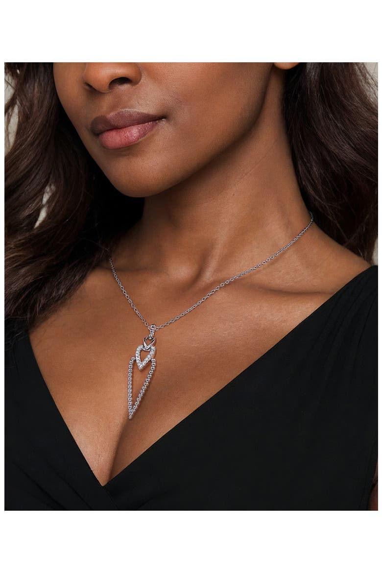 Bujukan Sterling Silver Pendant Necklace, Alternate, color, STERLING SILVER